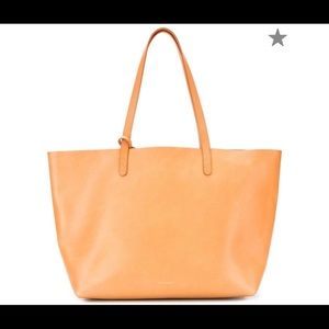 Mansur Gavriel Large Leather Tote Bag